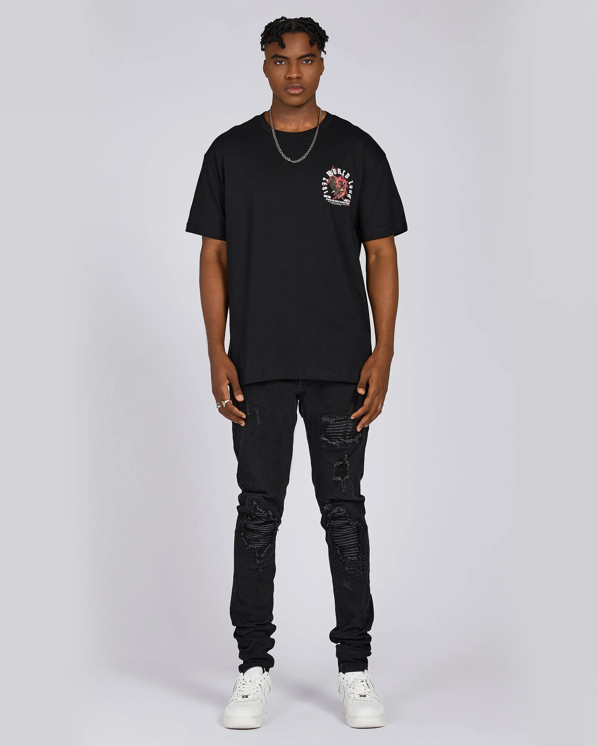 100% Cotton Bold Graphic Tee-Mexico Local Delivery