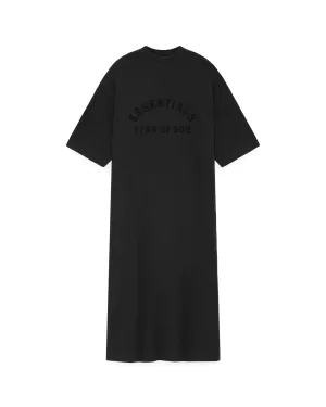 3/4 Sleeve Dress - Black