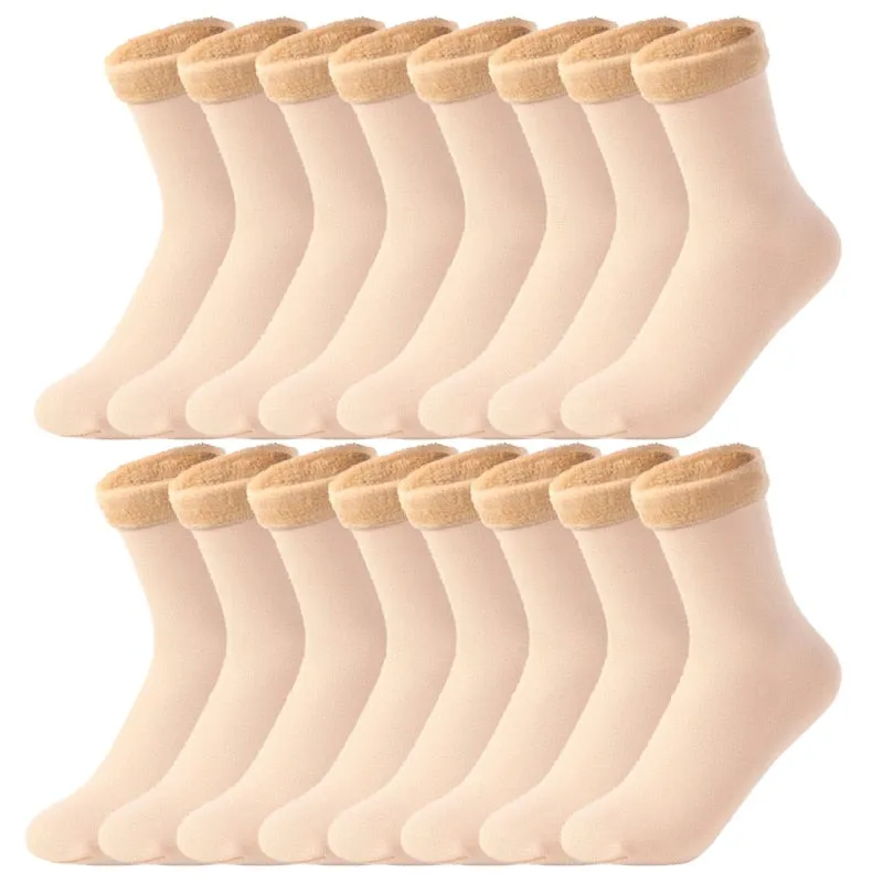 8Pairs Lot Women Men Winter Warm Thicken Thermal Socks