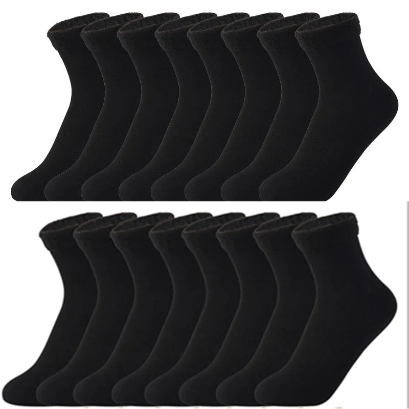 8Pairs Lot Women Men Winter Warm Thicken Thermal Socks