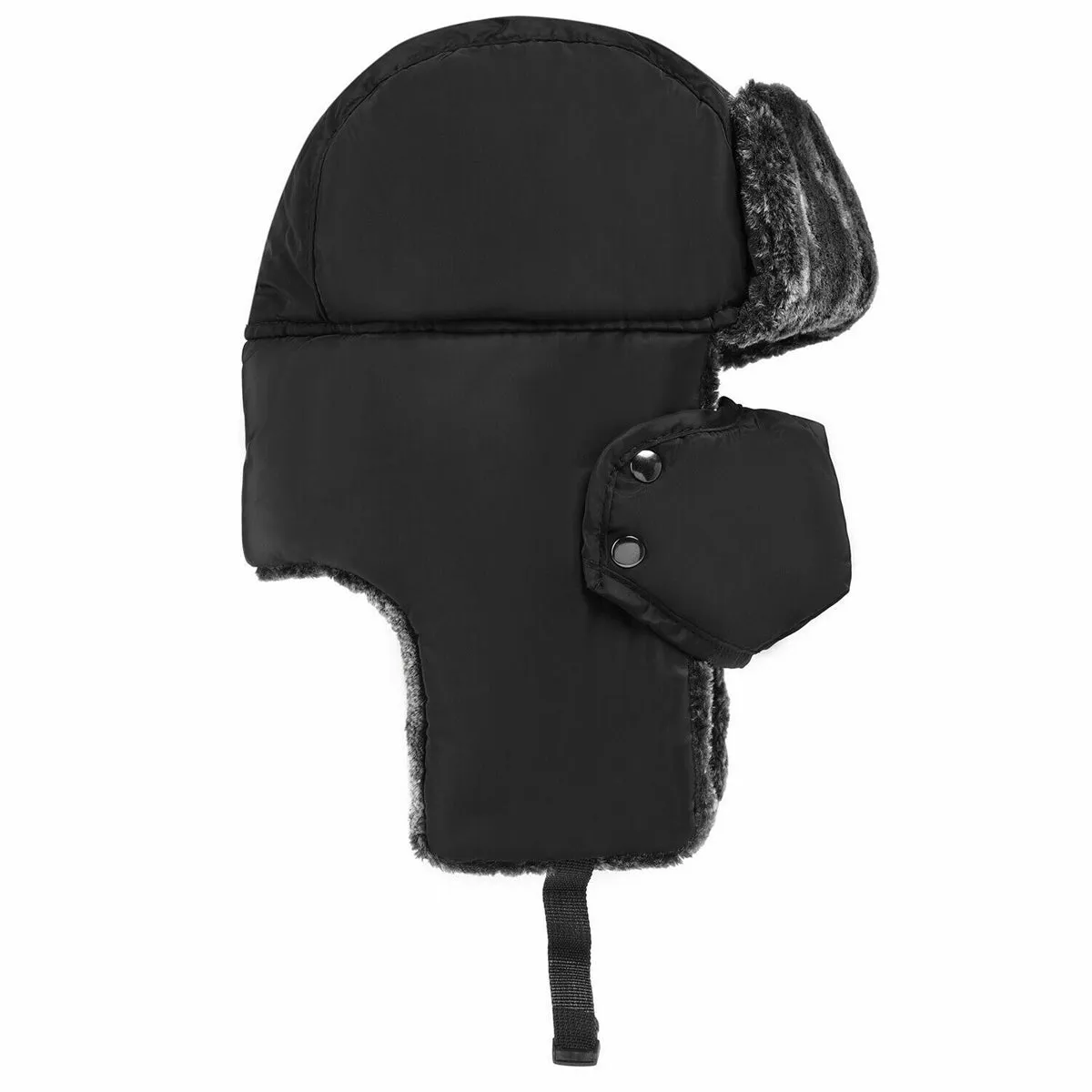 Adults Waterproof Thermal Fleece Lined Bomber Trapper Hat