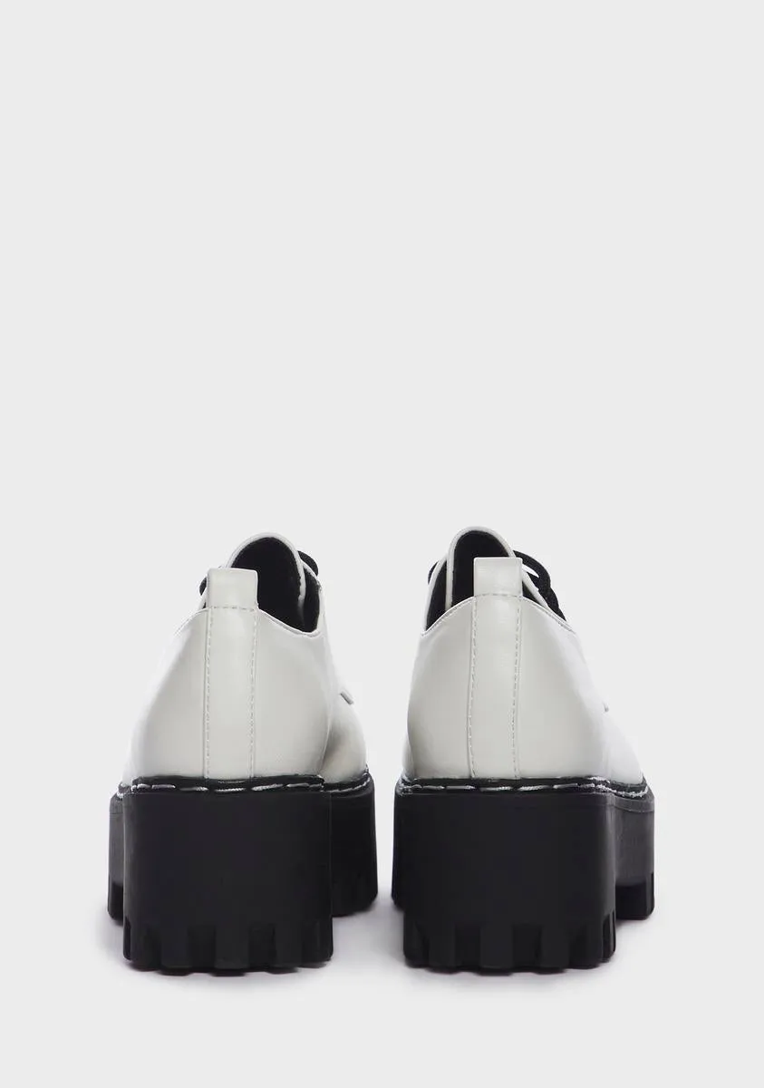 Angel Trading Places Platform Oxfords