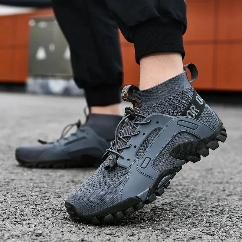 Antiskid Breathable Outdoor Shoes for Men and Women,Mountaineering Shoes,Hiking and Camping,Wear-Resistant,Running and Field