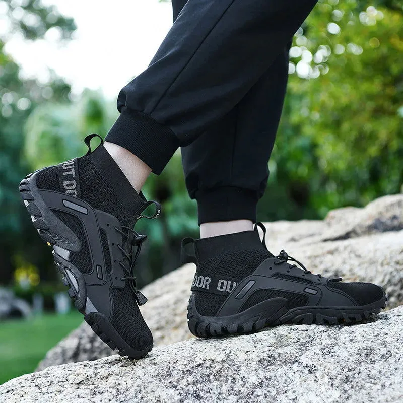 Antiskid Breathable Outdoor Shoes for Men and Women,Mountaineering Shoes,Hiking and Camping,Wear-Resistant,Running and Field