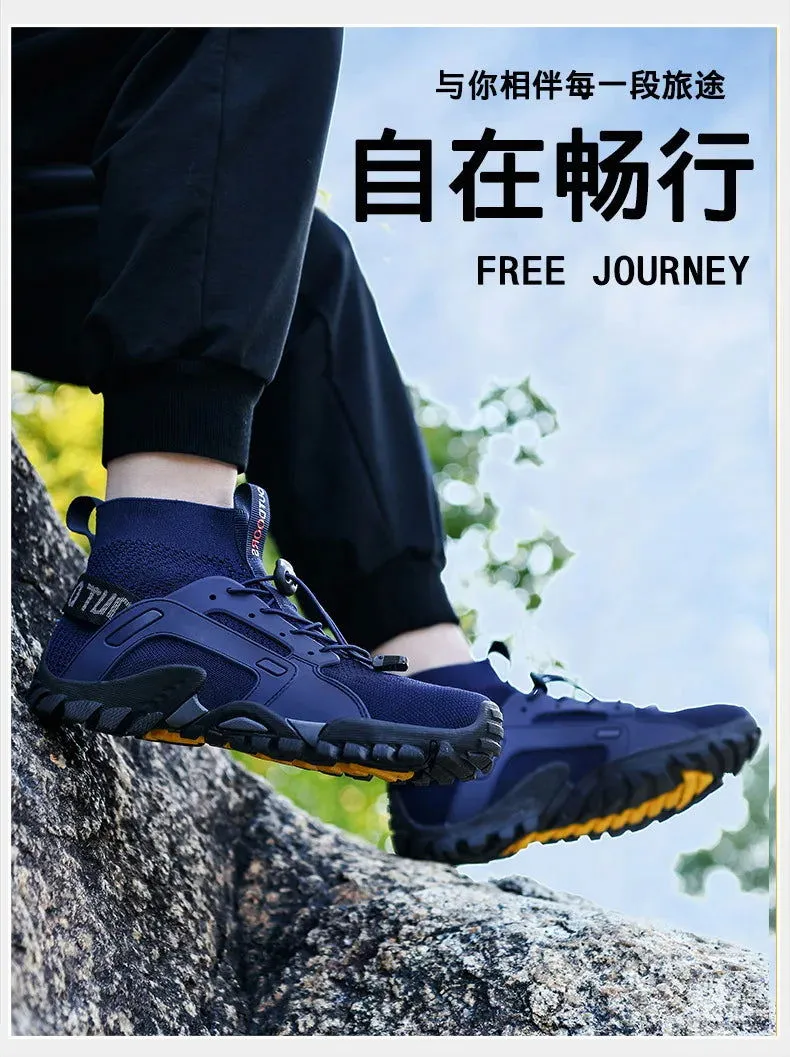 Antiskid Breathable Outdoor Shoes for Men and Women,Mountaineering Shoes,Hiking and Camping,Wear-Resistant,Running and Field