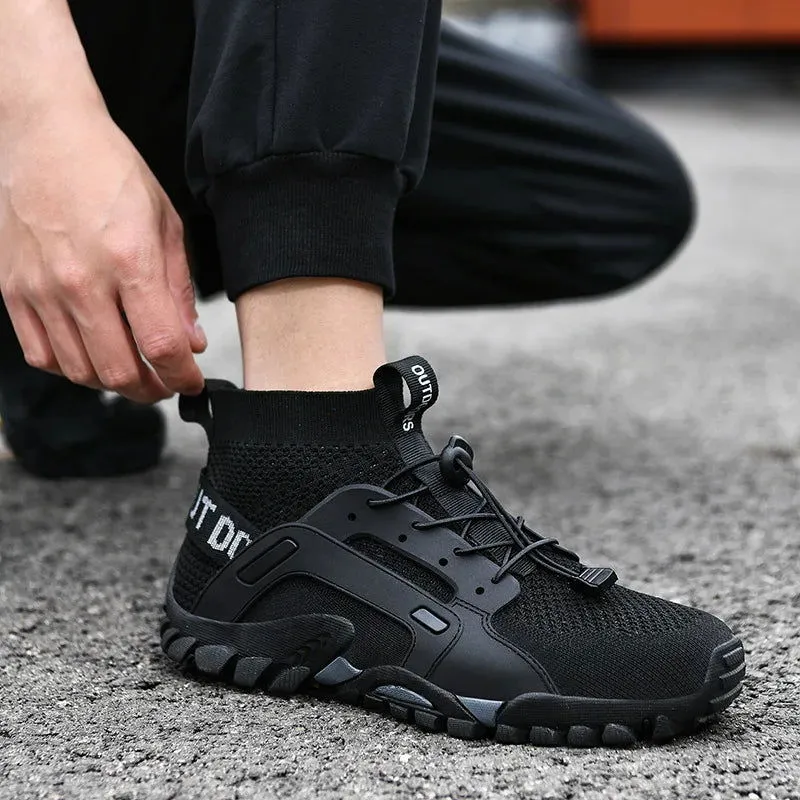 Antiskid Breathable Outdoor Shoes for Men and Women,Mountaineering Shoes,Hiking and Camping,Wear-Resistant,Running and Field