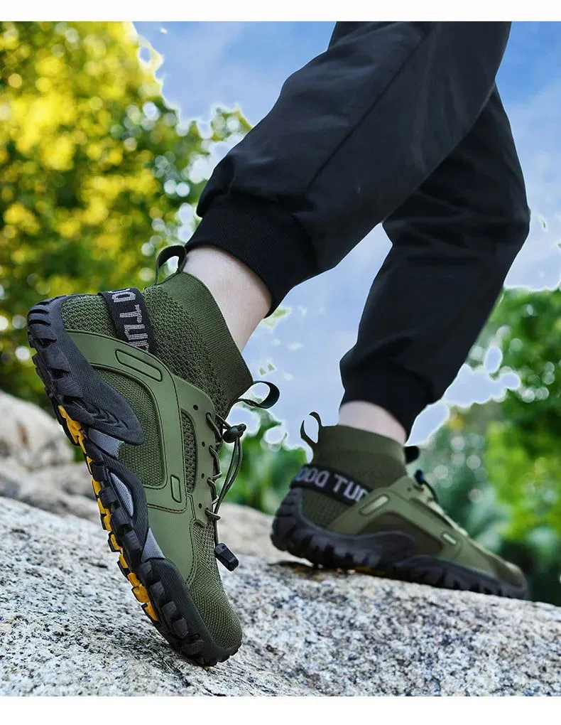 Antiskid Breathable Outdoor Shoes for Men and Women,Mountaineering Shoes,Hiking and Camping,Wear-Resistant,Running and Field