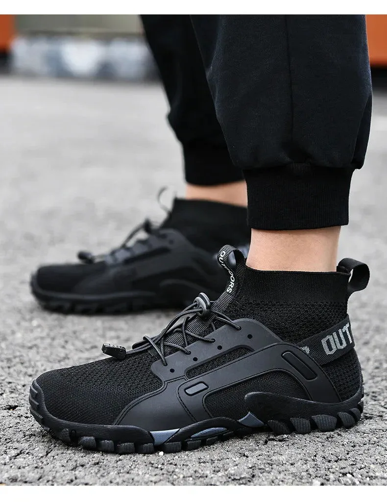 Antiskid Breathable Outdoor Shoes for Men and Women,Mountaineering Shoes,Hiking and Camping,Wear-Resistant,Running and Field