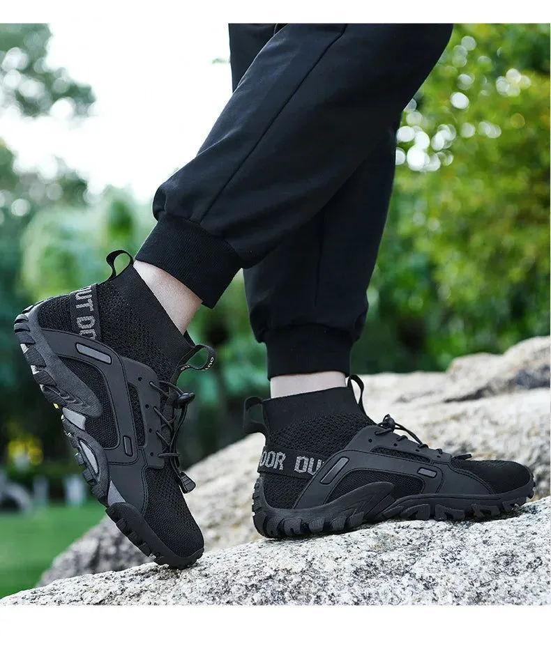 Antiskid Breathable Outdoor Shoes for Men and Women,Mountaineering Shoes,Hiking and Camping,Wear-Resistant,Running and Field