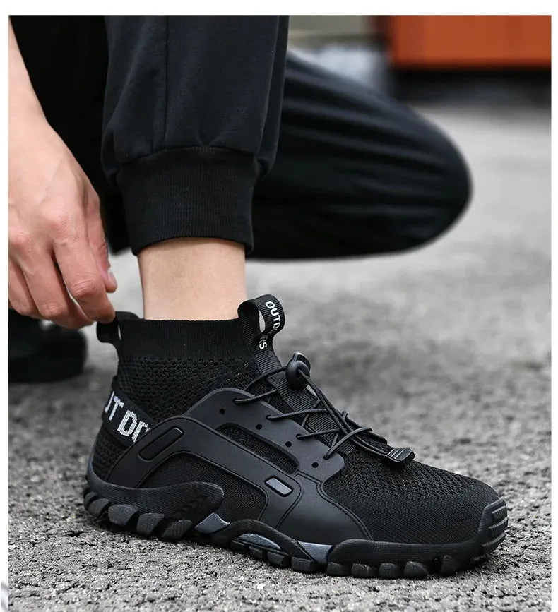 Antiskid Breathable Outdoor Shoes for Men and Women,Mountaineering Shoes,Hiking and Camping,Wear-Resistant,Running and Field