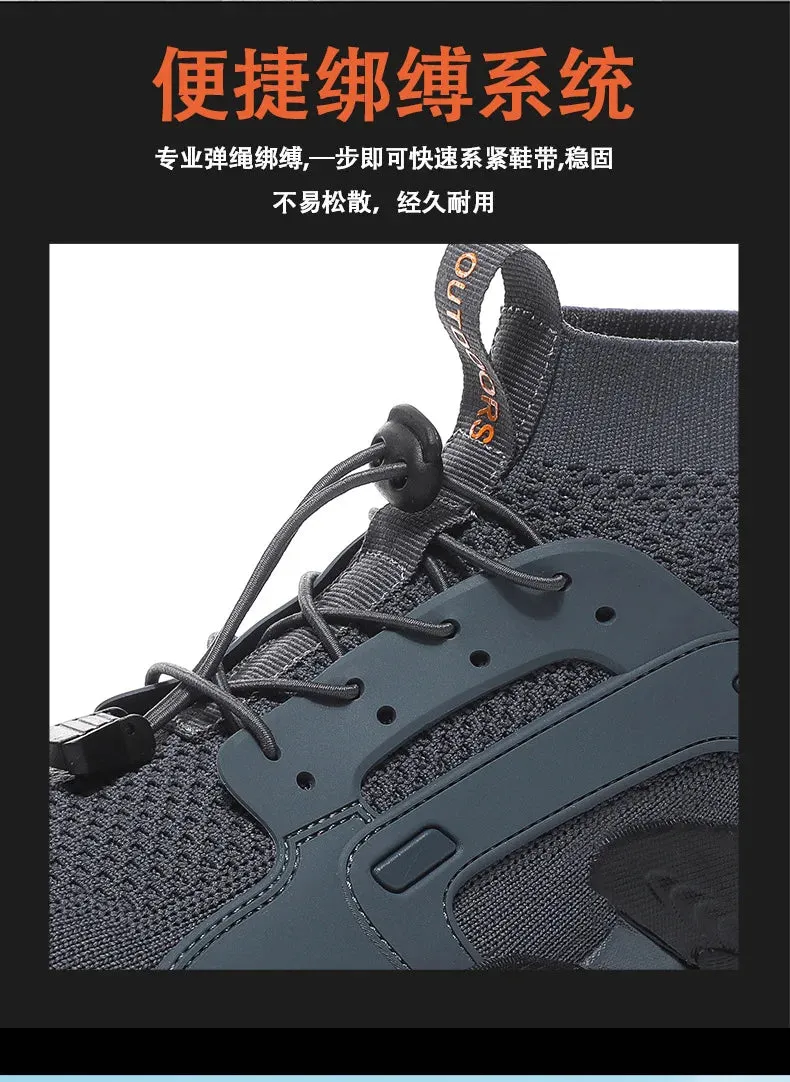 Antiskid Breathable Outdoor Shoes for Men and Women,Mountaineering Shoes,Hiking and Camping,Wear-Resistant,Running and Field