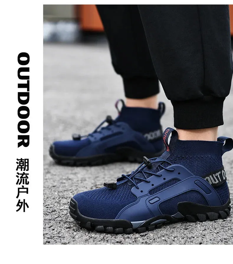 Antiskid Breathable Outdoor Shoes for Men and Women,Mountaineering Shoes,Hiking and Camping,Wear-Resistant,Running and Field