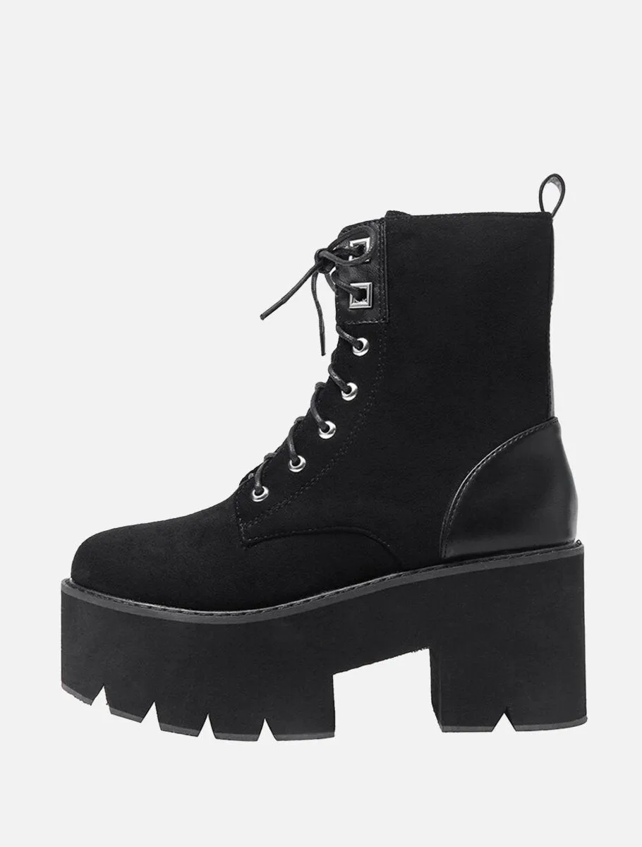 Black Platform Boots