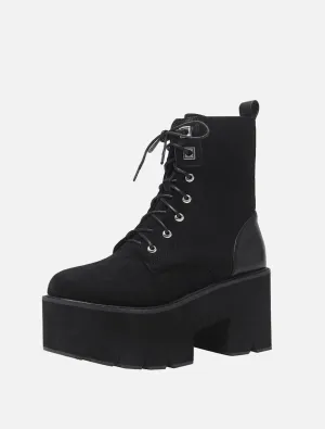 Black Platform Boots