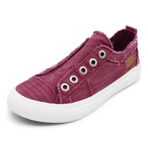 Blowfish Malibu Play Desert Pepper Smoked 16 Oz Canvas Slip On Comfort Sneaker