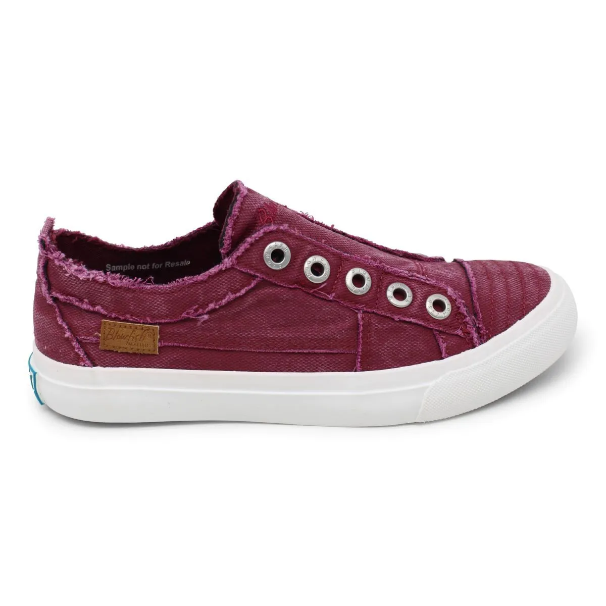 Blowfish Malibu Play Desert Pepper Smoked 16 Oz Canvas Slip On Comfort Sneaker