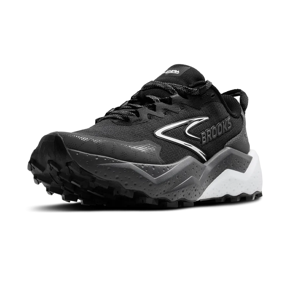 Brooks Men's Caldera 8 Black/Blackened Pearl/White