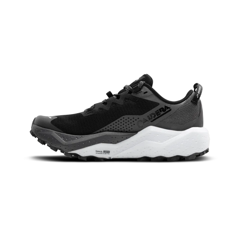 Brooks Men's Caldera 8 Black/Blackened Pearl/White