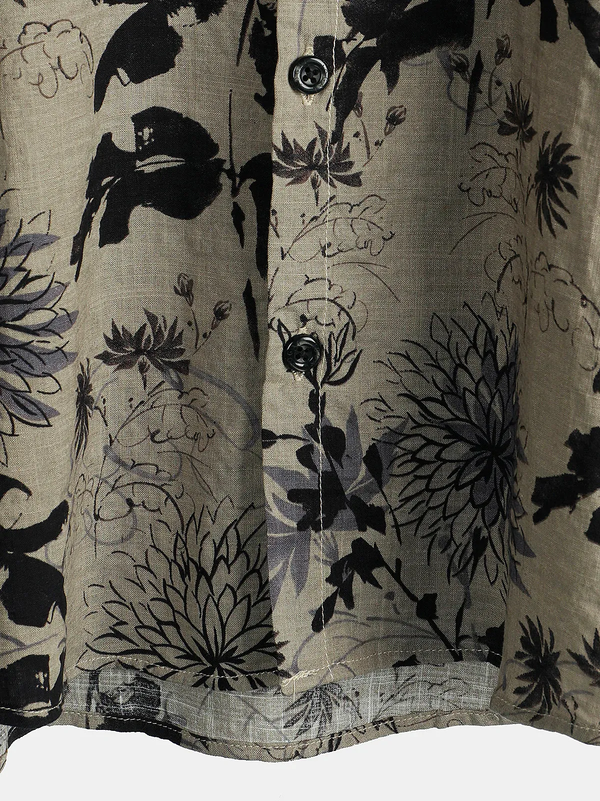 Bundle Of 3 | Men's Floral Print Vintage Flower Holiday Breathable Short Sleeve Shirts