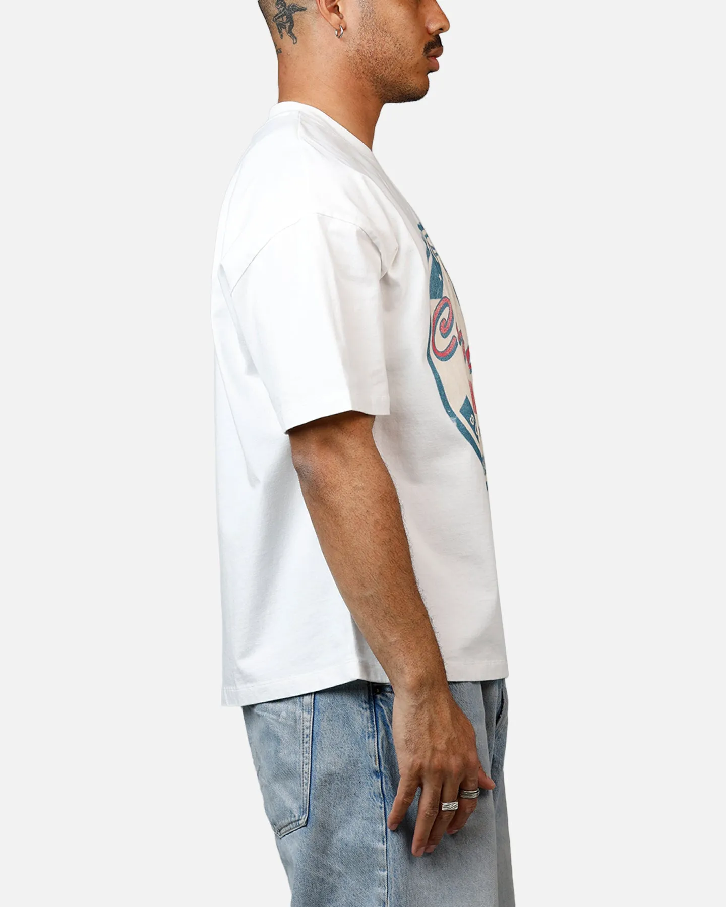 Criminal Damage Gasoline T-Shirt Off White