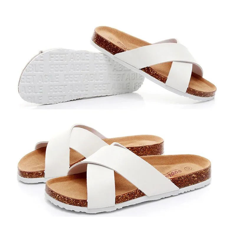 Cuzcare Women Orthopedic Sandals Lightweight Fashionable Walking Slides