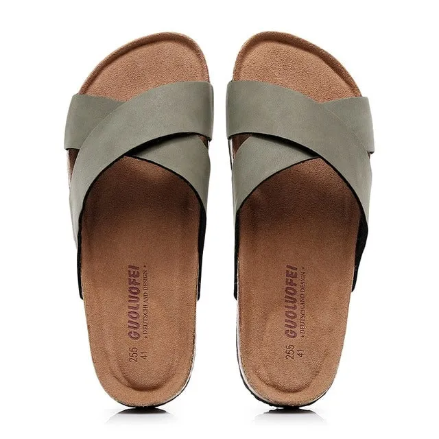 Cuzcare Women Orthopedic Sandals Lightweight Fashionable Walking Slides