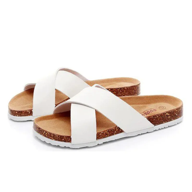 Cuzcare Women Orthopedic Sandals Lightweight Fashionable Walking Slides