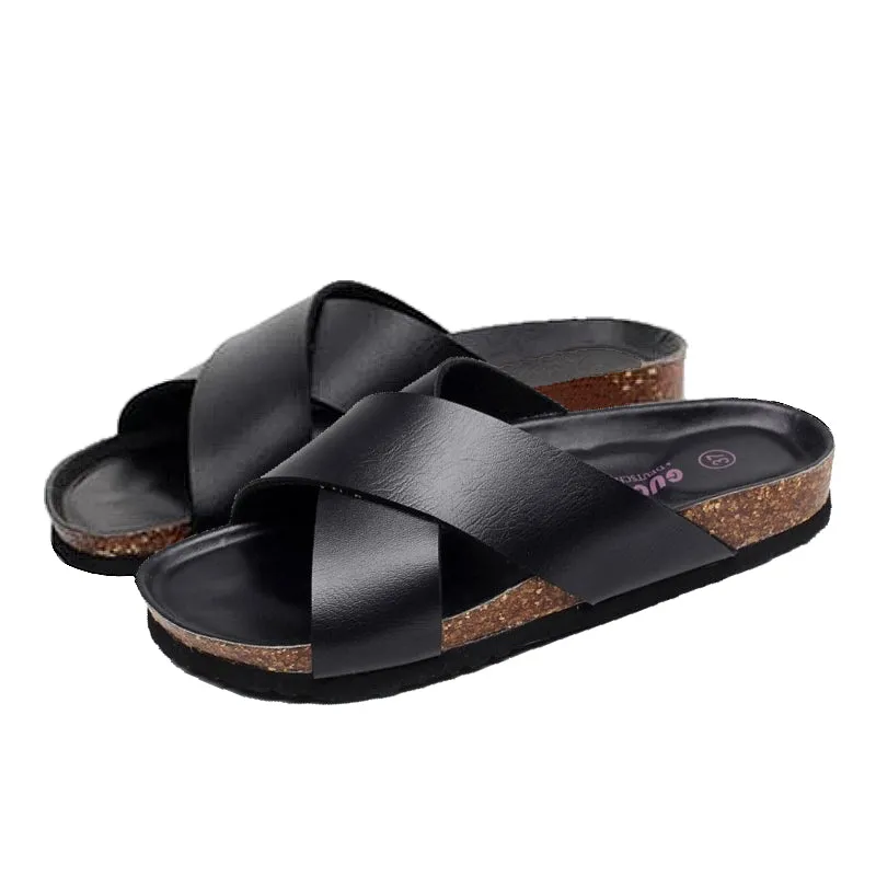 Cuzcare Women Orthopedic Sandals Lightweight Fashionable Walking Slides