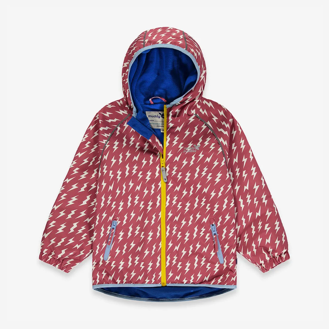 EcoSplash Waterproof Fleece Lined Jacket Pink