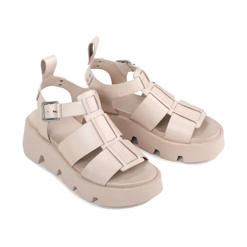 EOS Kailan Platform Sandal - Birch