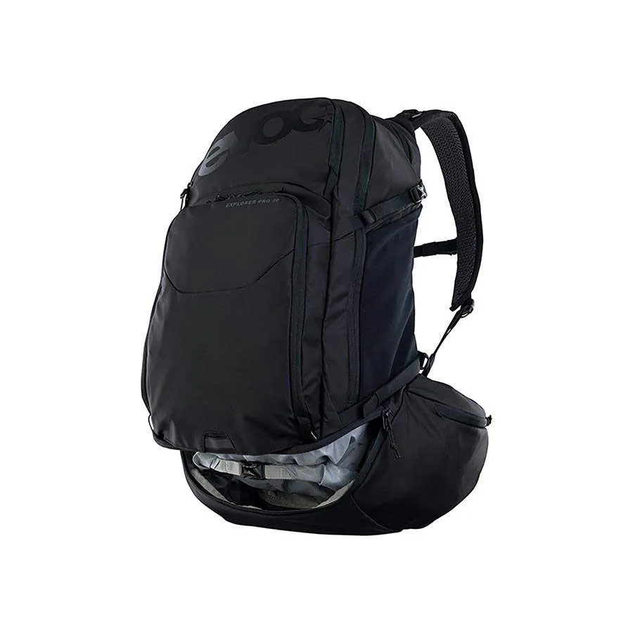 EVOC Explorer Pro Hydration Bag w/o Bladder Versatile Touring Backpack for Shorter Torso Lengths
