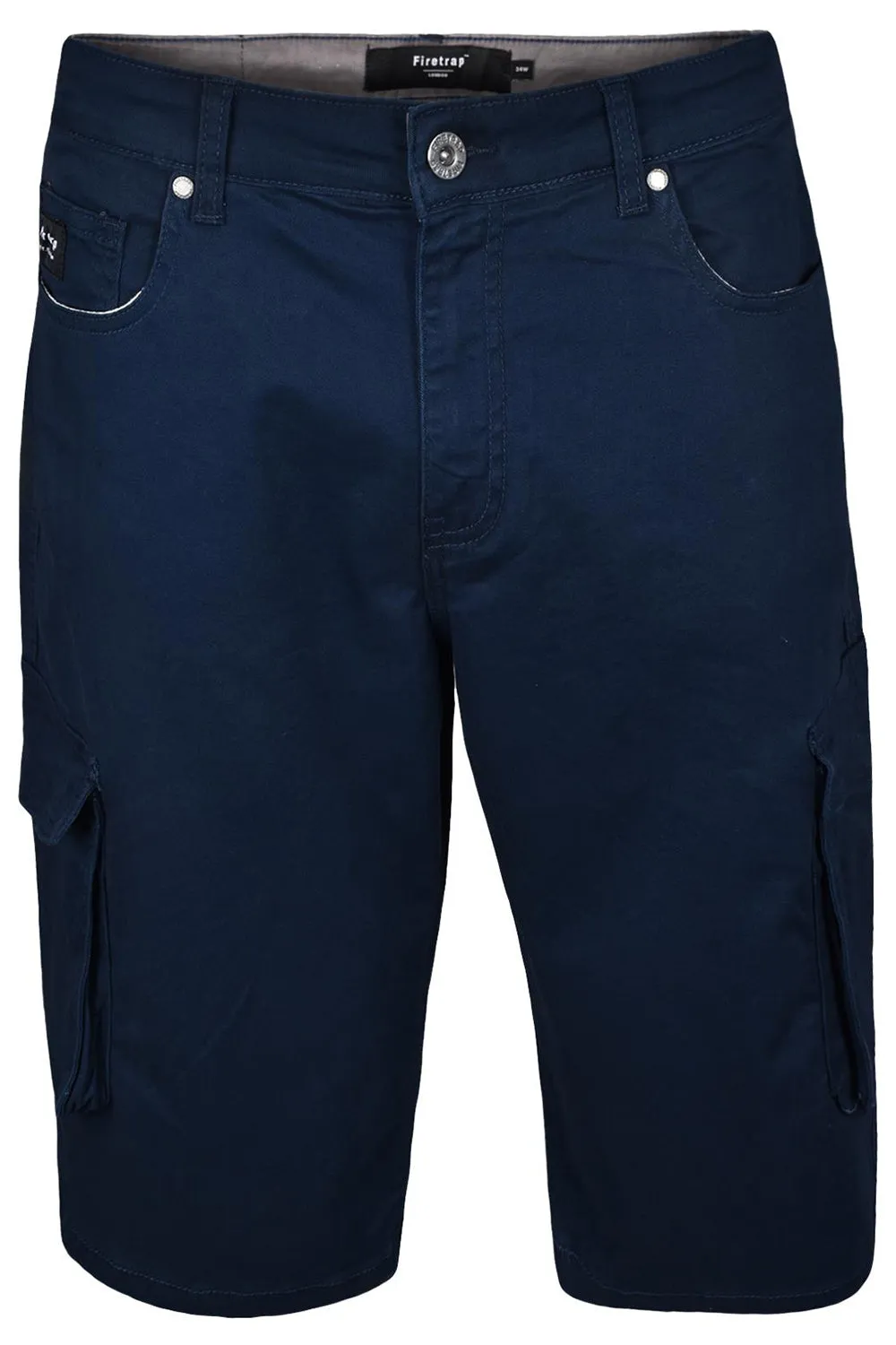 Firetrap Mens Chino Cargo Shorts