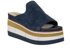 Flow In Navy Platform Sandals