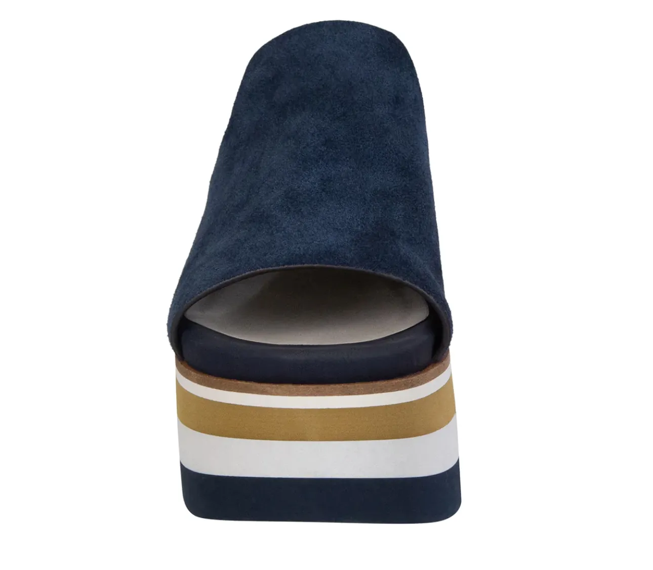 Flow In Navy Platform Sandals