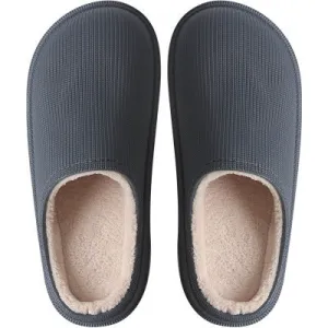 FREE SHIP Unisex Platform Waterproof Cotton Slippers