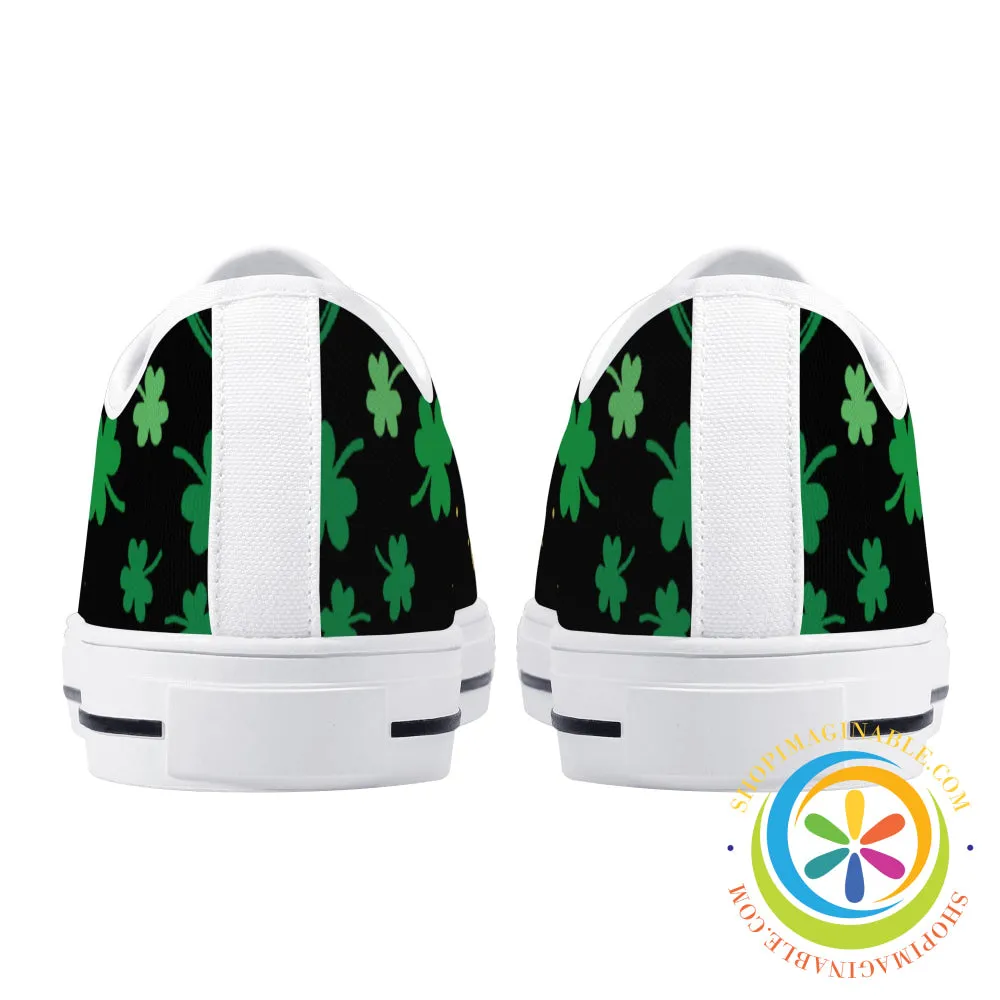 Good Luck Chuck Ladies Low Top Canvas Shoes