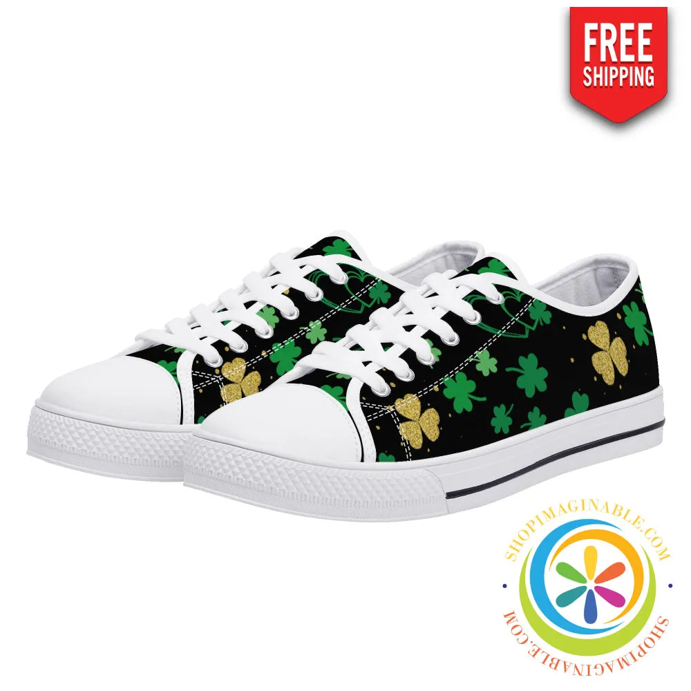 Good Luck Chuck Ladies Low Top Canvas Shoes