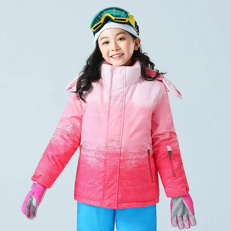 Hotian Kids Insulated Hooded Snow Jacket