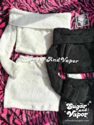 Lambie Cute Warm Fleece Skirt Set