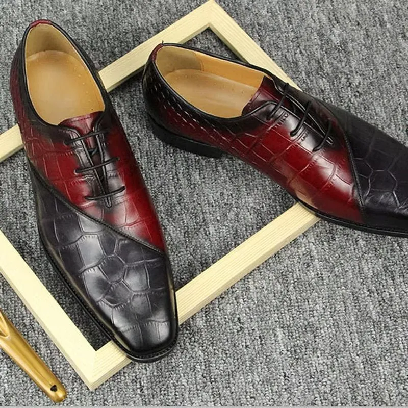 Luxalon Business Croctex Oxfords