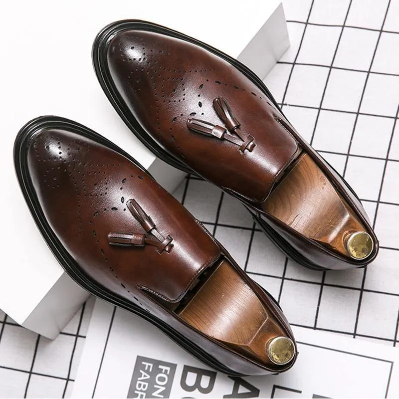 Men's Formal Faux Leather Oxford Shoes