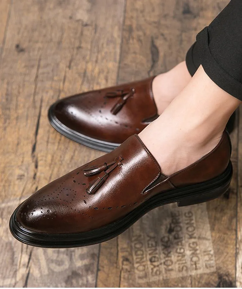 Men's Formal Faux Leather Oxford Shoes