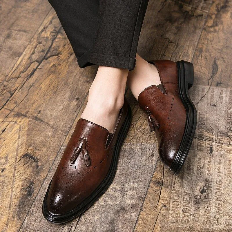 Men's Formal Faux Leather Oxford Shoes