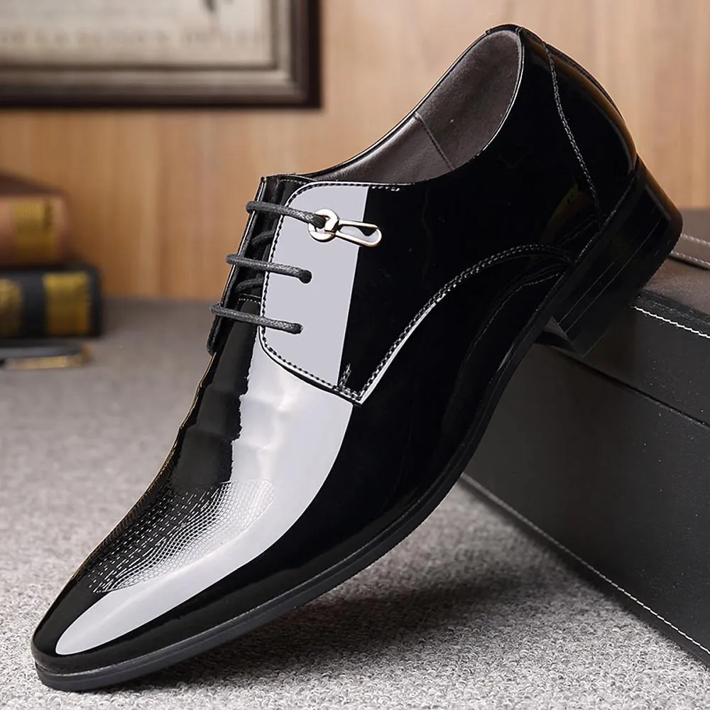 Men's Formal Patent Leather Spring Oxfords Shoes