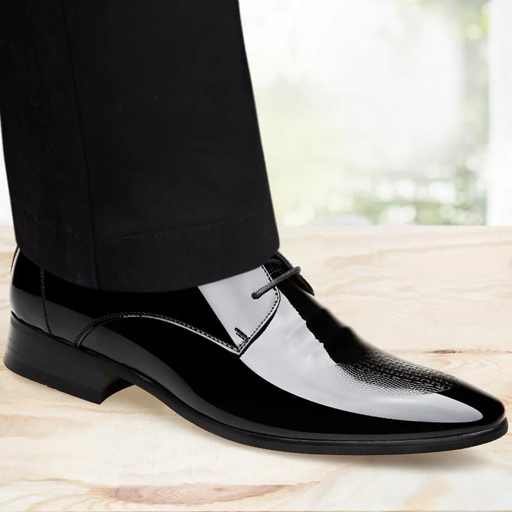Men's Formal Patent Leather Spring Oxfords Shoes