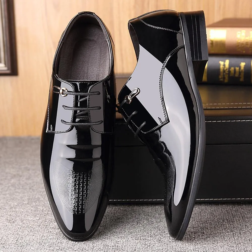 Men's Formal Patent Leather Spring Oxfords Shoes