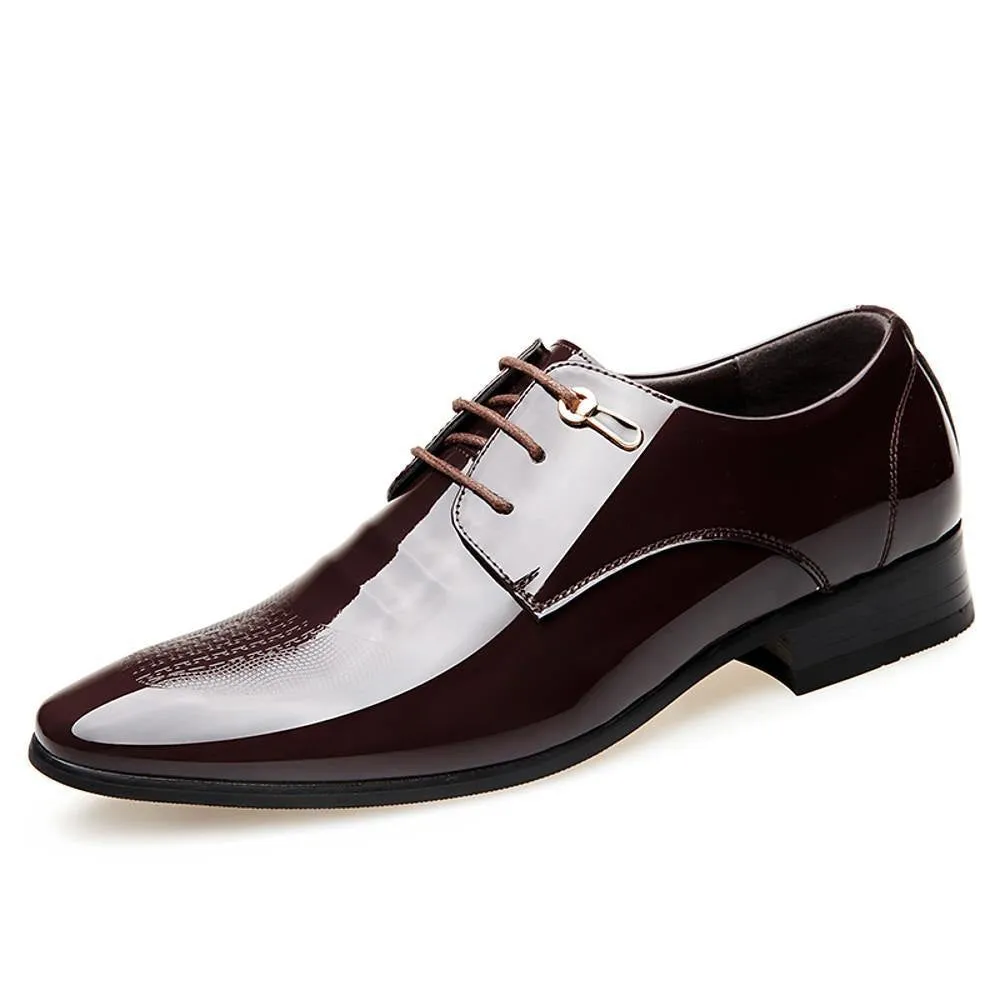 Men's Formal Patent Leather Spring Oxfords Shoes