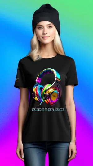 Music is the Answer DTG T-Shirt |  Grooveman Music