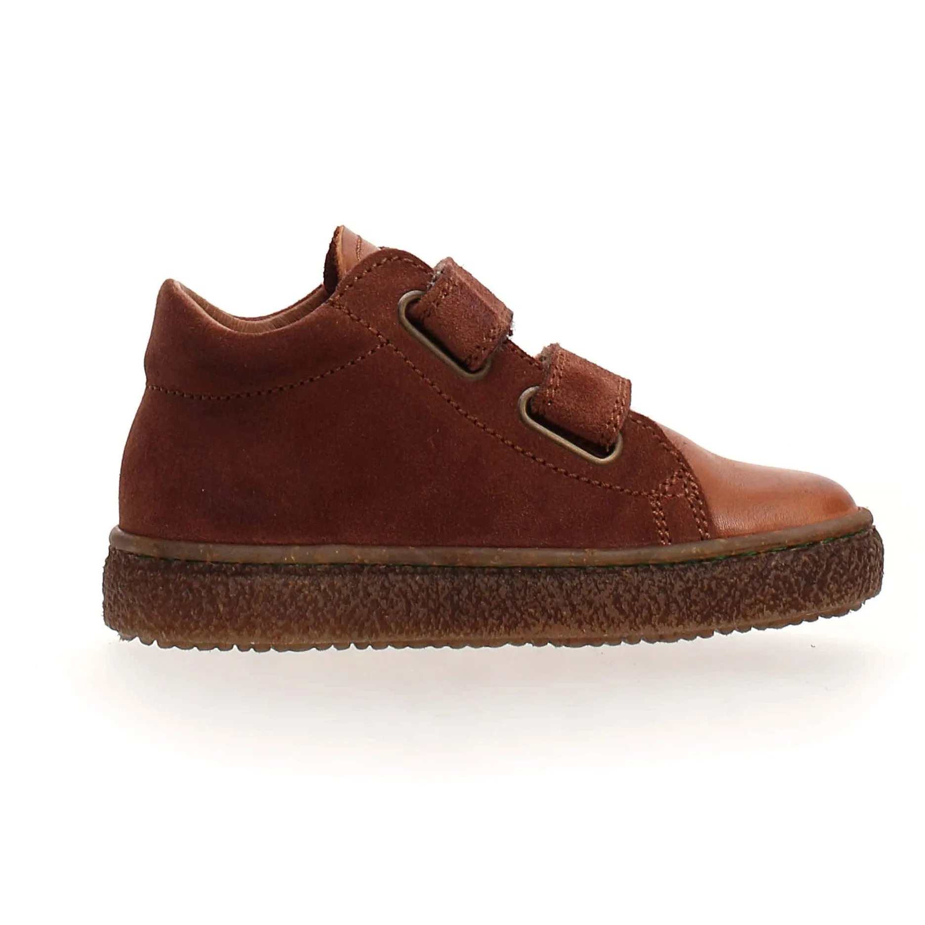 Naturino Boy's & Girl's Albus Vl Nappa/Suede Spazz. Sneaker Shoes - Cognac