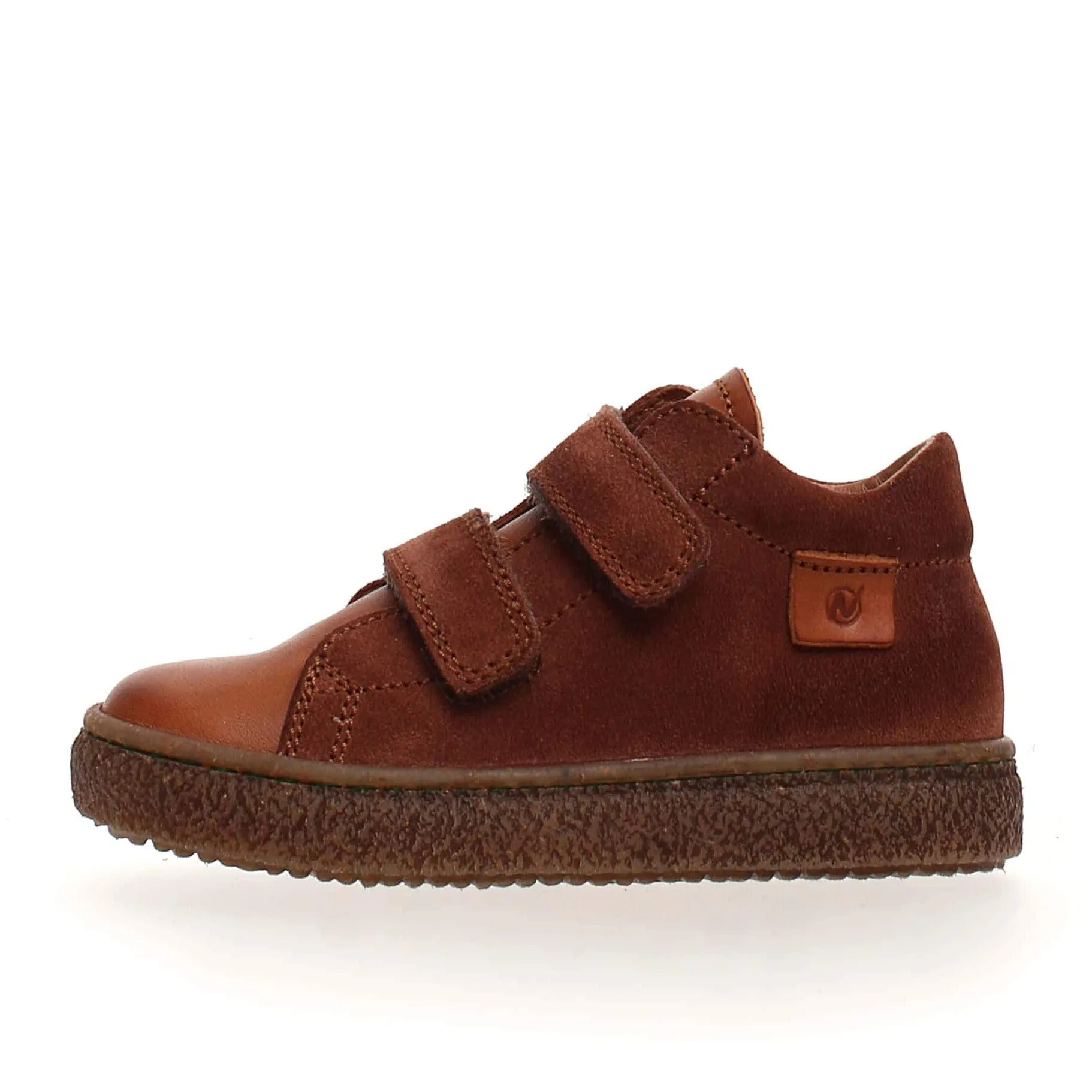 Naturino Boy's & Girl's Albus Vl Nappa/Suede Spazz. Sneaker Shoes - Cognac